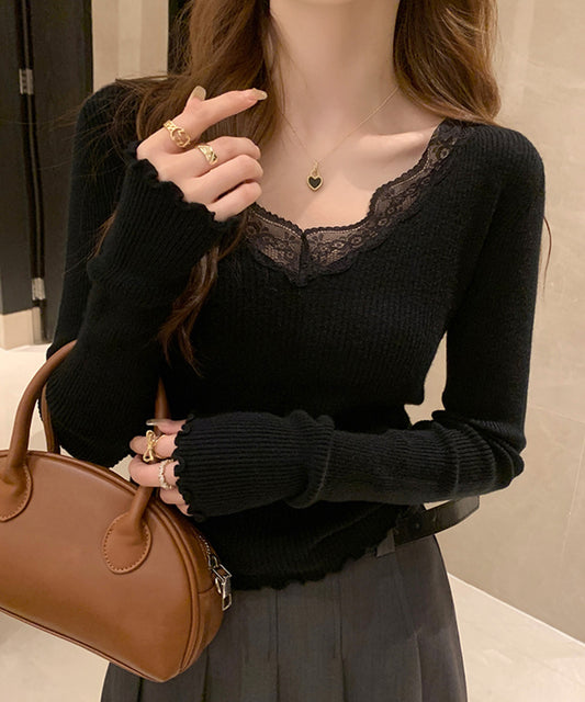 Lace Knit Top（Signature）